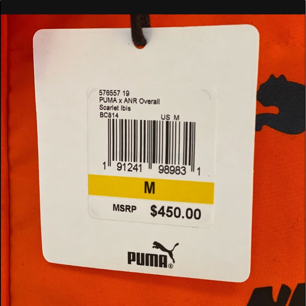 New Puma ski suit.